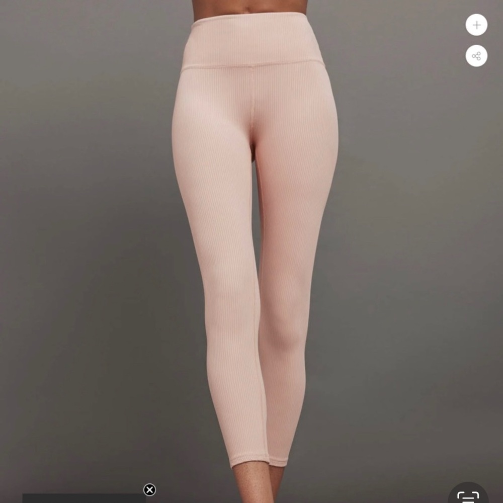 Carbon 38, ribbed, leggings, petal pink, small